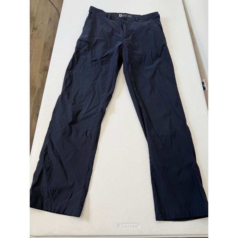 UB Tech Mens Classic Fit Navy Blue Utility Hiking Pants 32x32